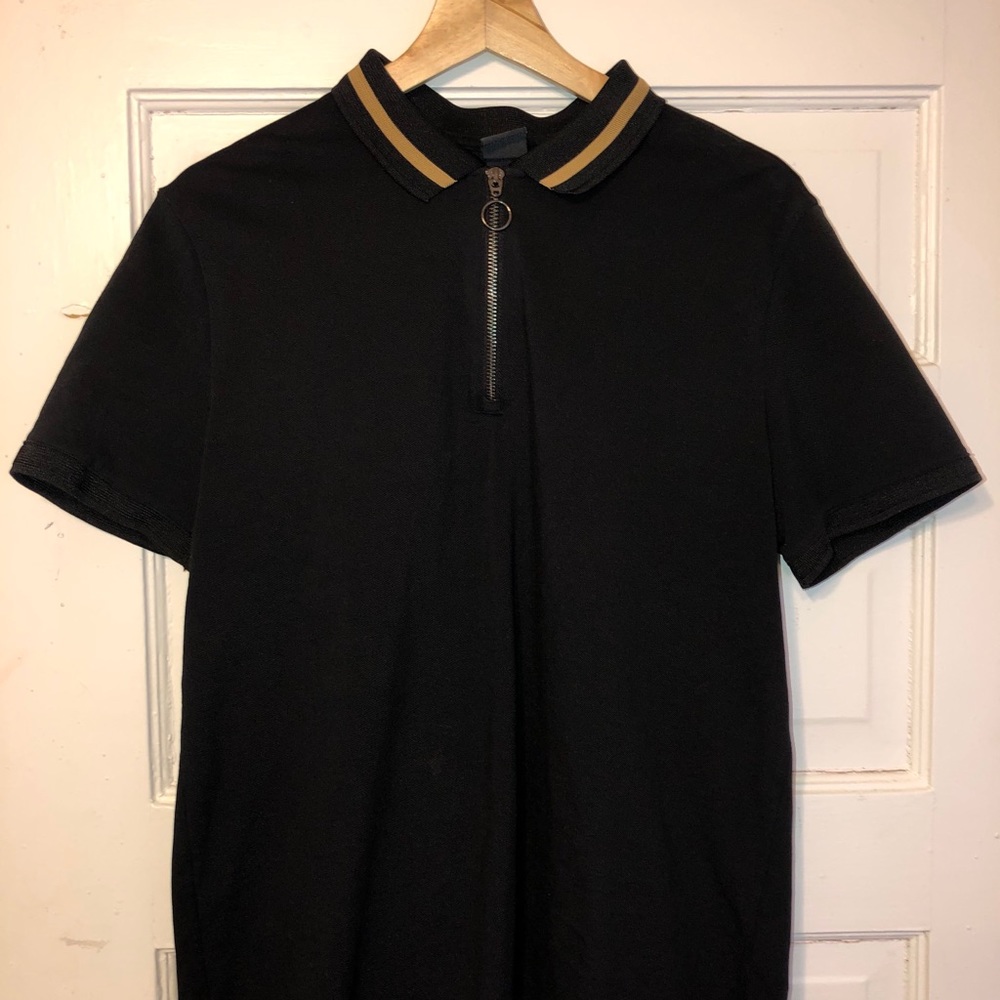 Men’s 1/2 polo tee